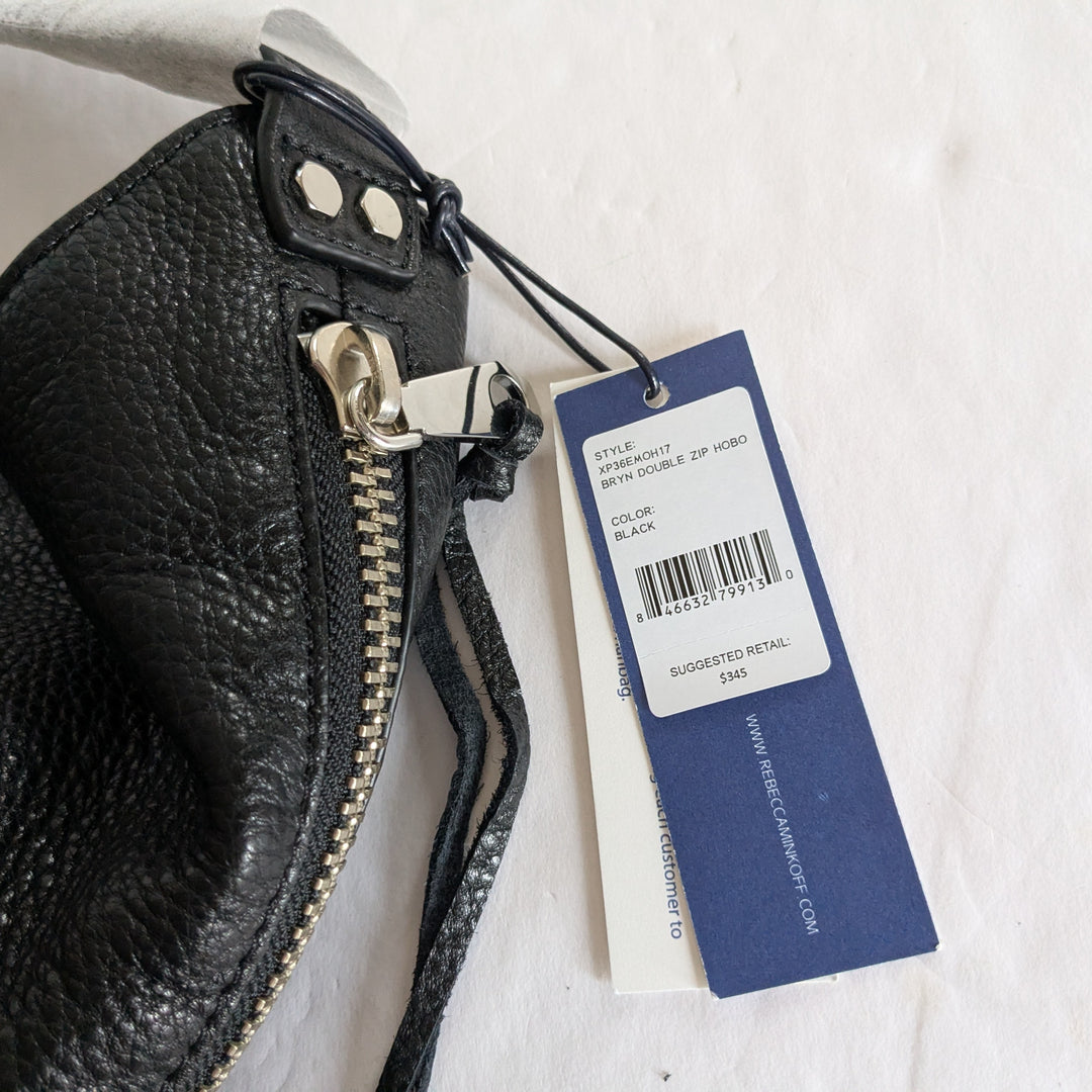 Rebecca Minkoff Bryn Double Zip Hobo Bag NWT