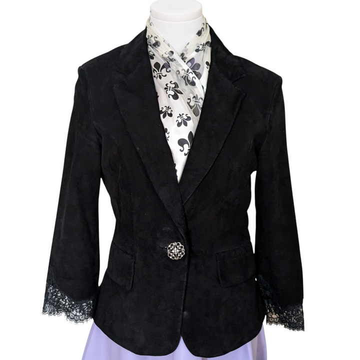 Siena Studio Suede Blazer Size 2