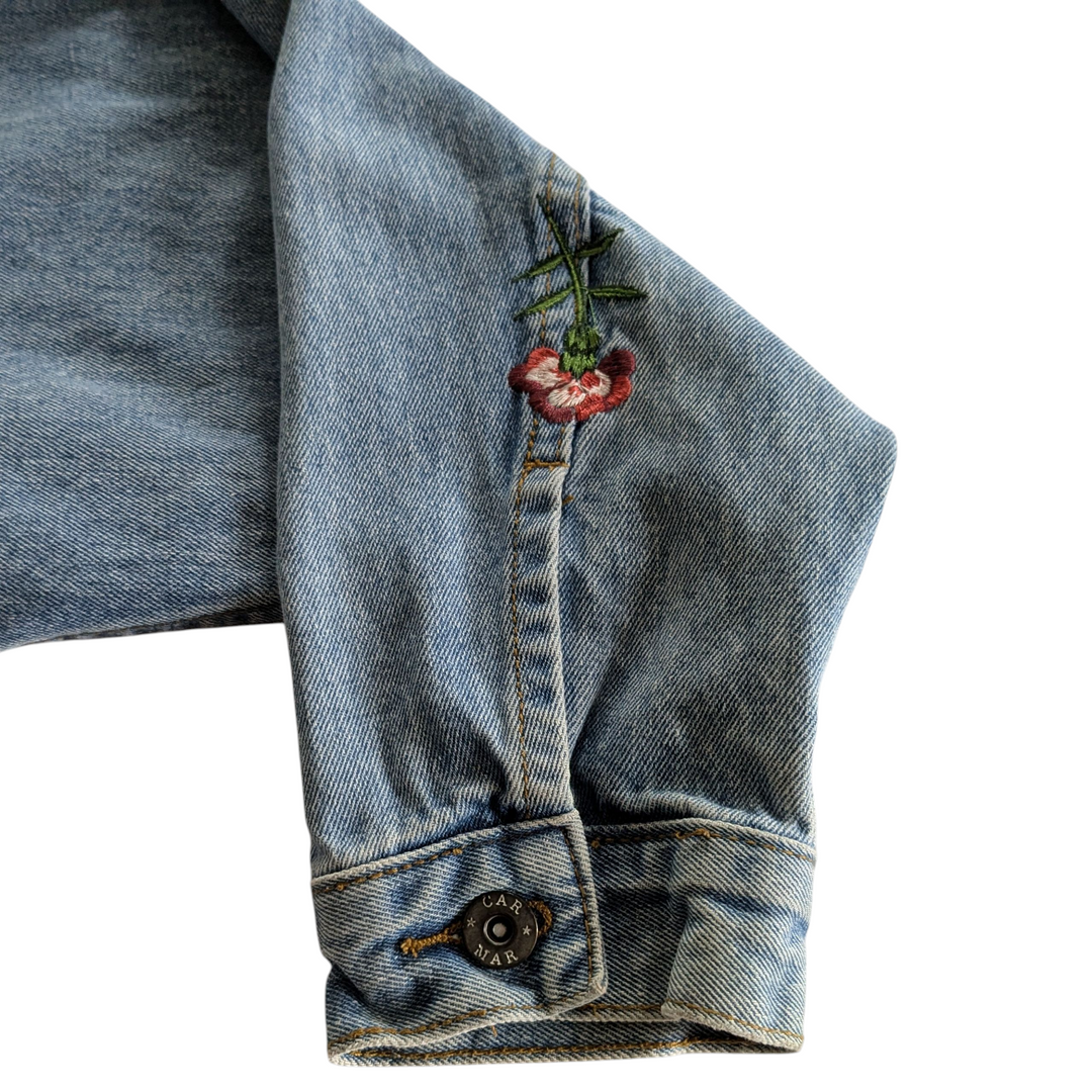 Carmar Embroidered Denim Jacket