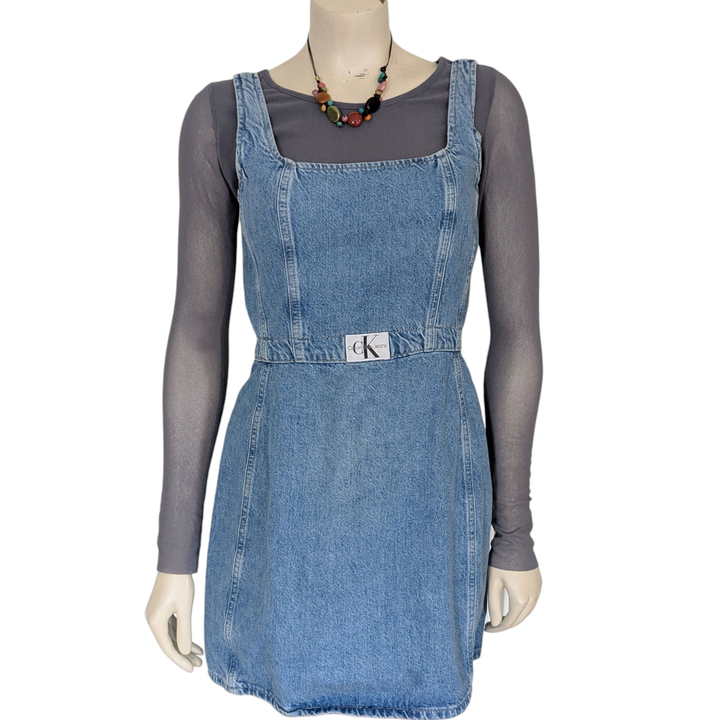 Calvin Klein Jeans Denim Dress Size Small