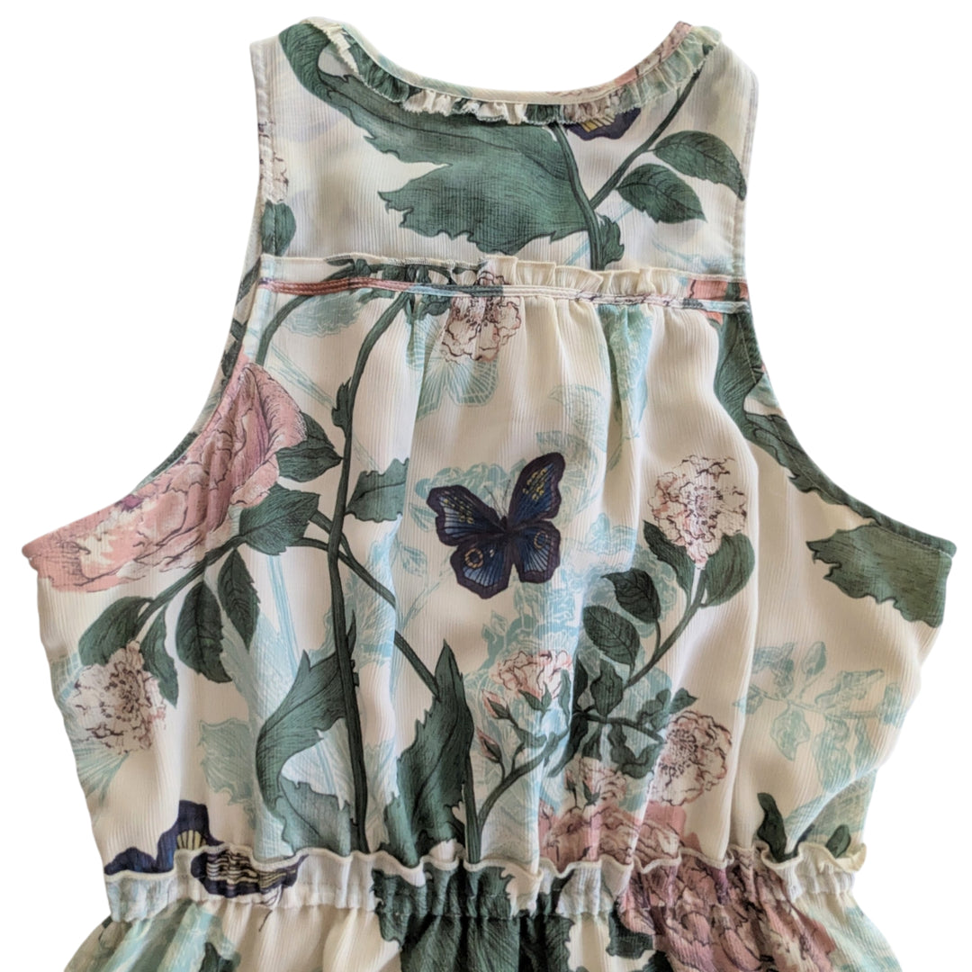 Anthropologie Maeve Maravilla Floral Tiered Maxi Dress Size 10