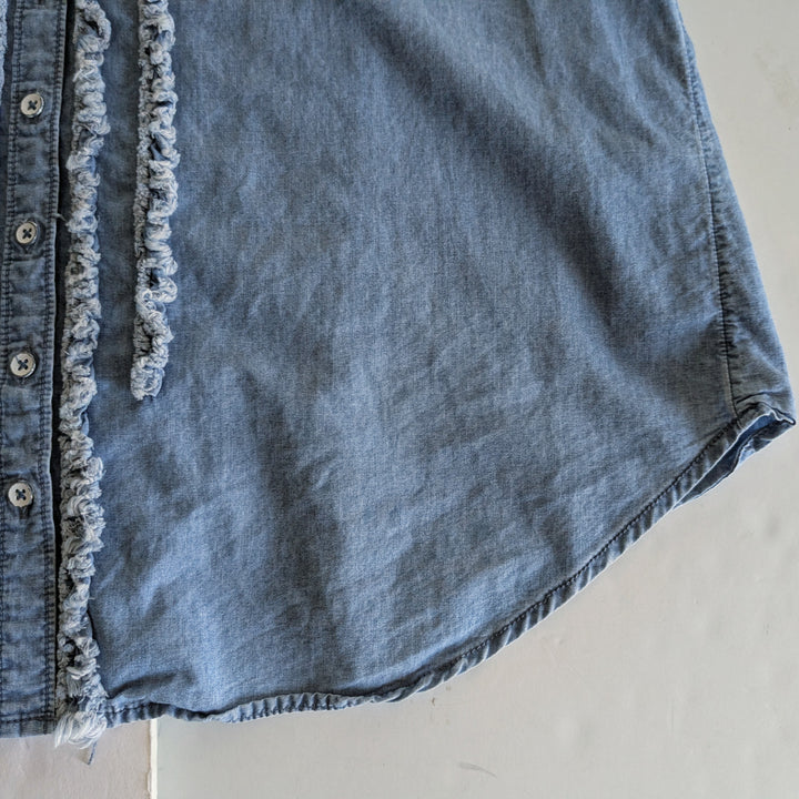 Anthropologie Pilcro Juni Chambray Shirt Size 1X