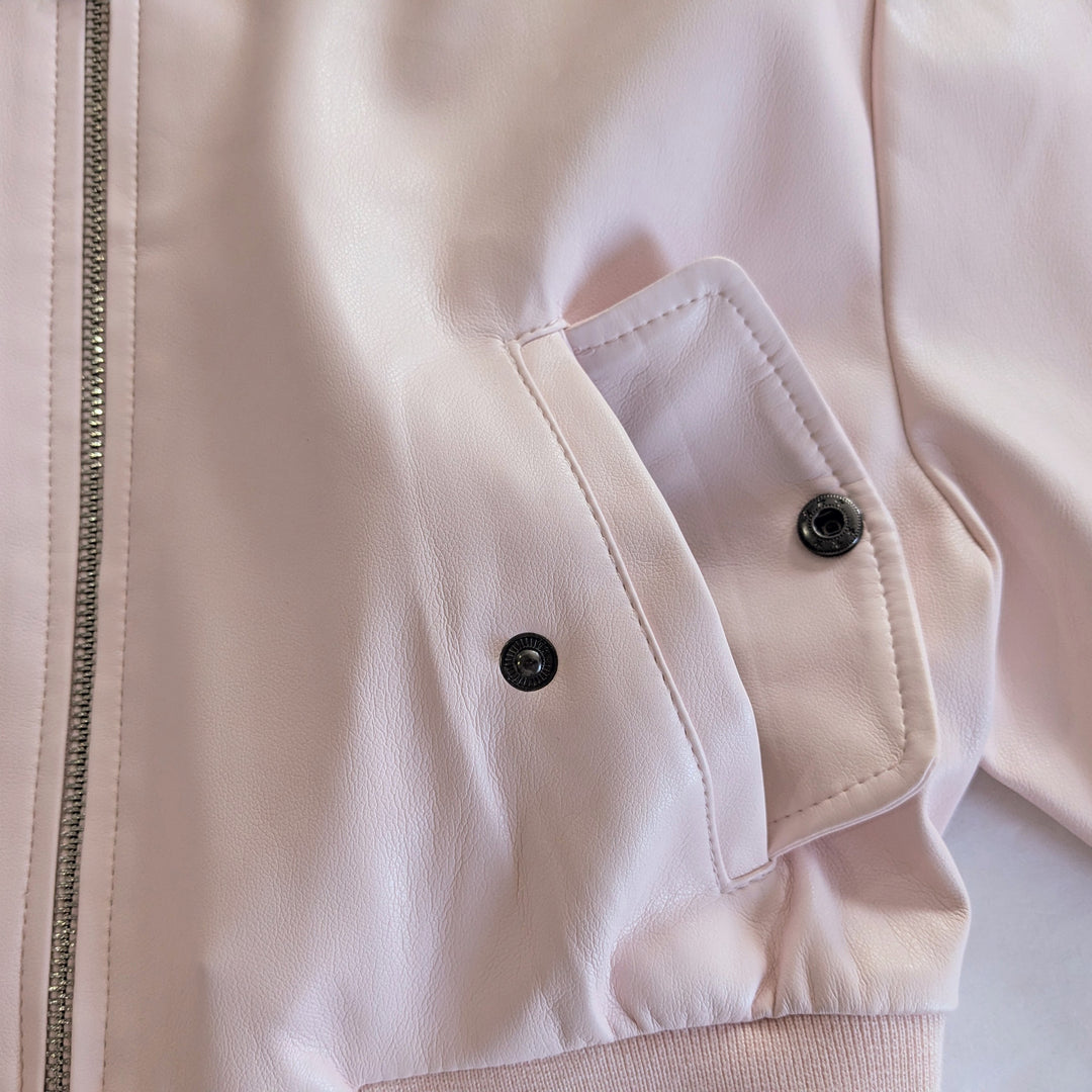 LAMARQUE Faux Leather Bomber Jacket Size XS