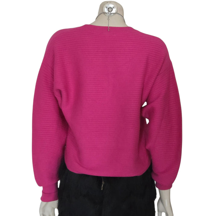 Good American Pink Sweater Size Medium