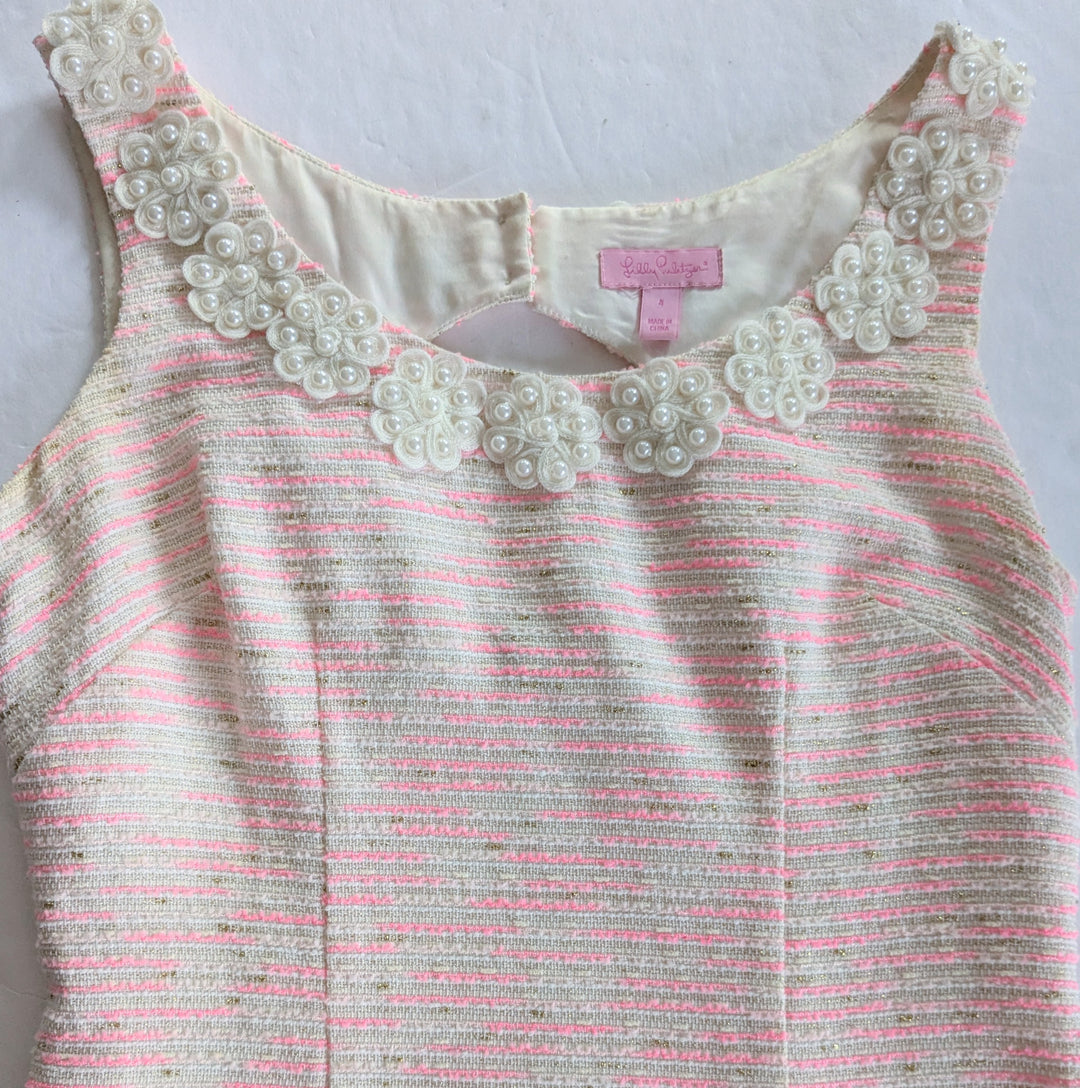 Lilly Pulitzer Nina Sparkling Boucle Dress Size 4