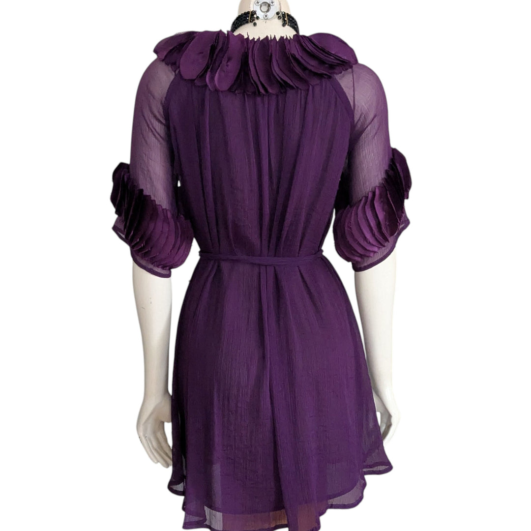 Peppe Peluso Purple Cocktail Dress Size Medium