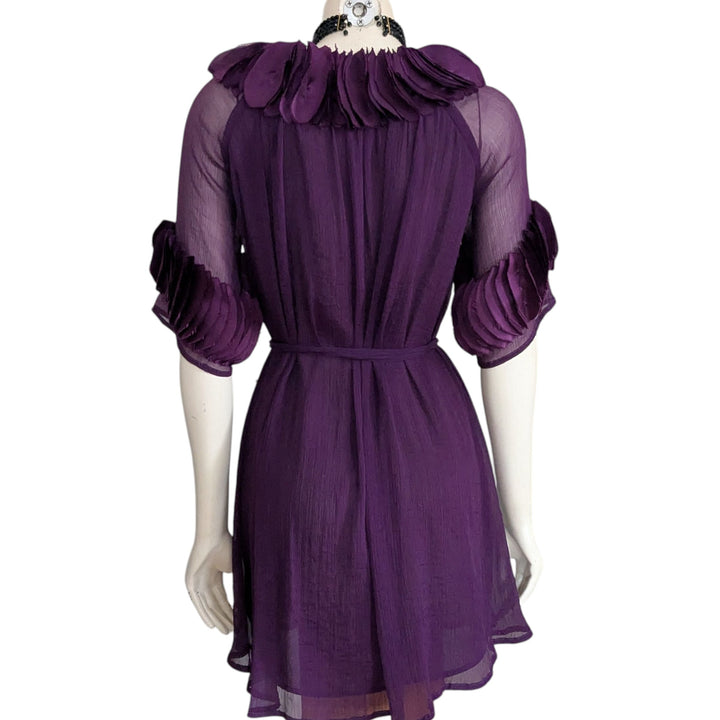 Peppe Peluso Purple Cocktail Dress Size Medium