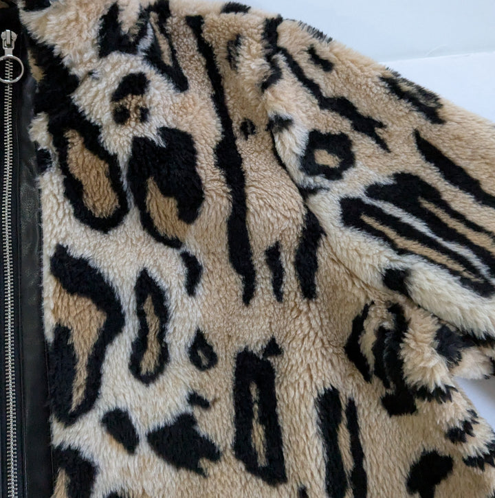 Express Faux Fur Coat Size XL