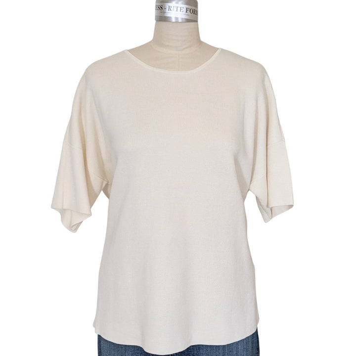 Eileen Fisher Roundneck Boxy Sweater Size Large NWT