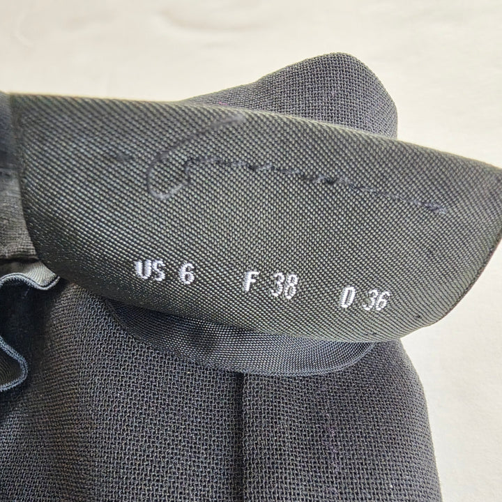 Akris Black Wool Blazer Size 6