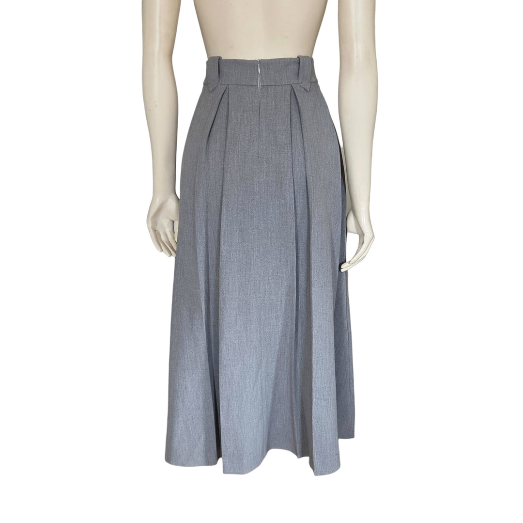 Zara Pleated Midi Skirt Size XS