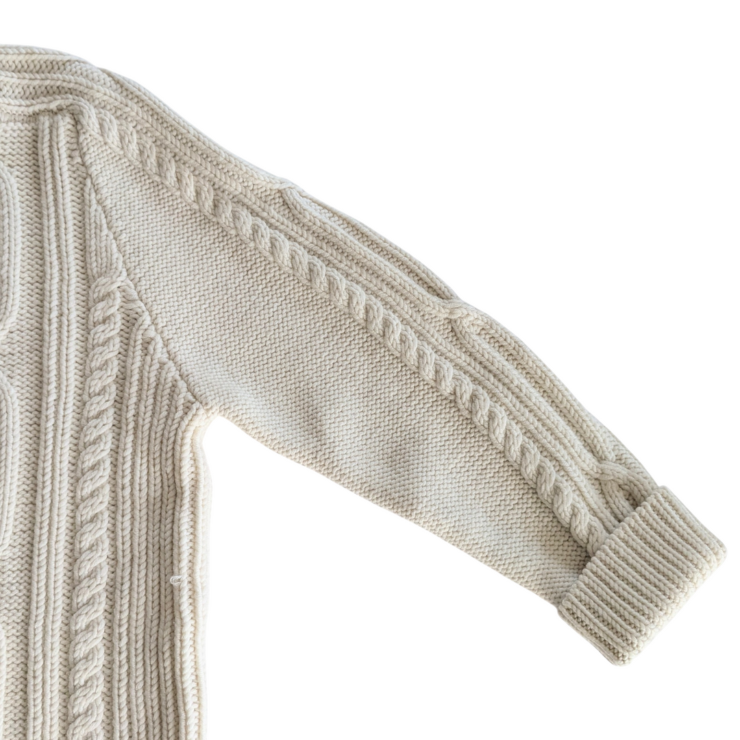 10 Crosby Derek Lam Cable Knit Tunic Sweater Size Large NWT