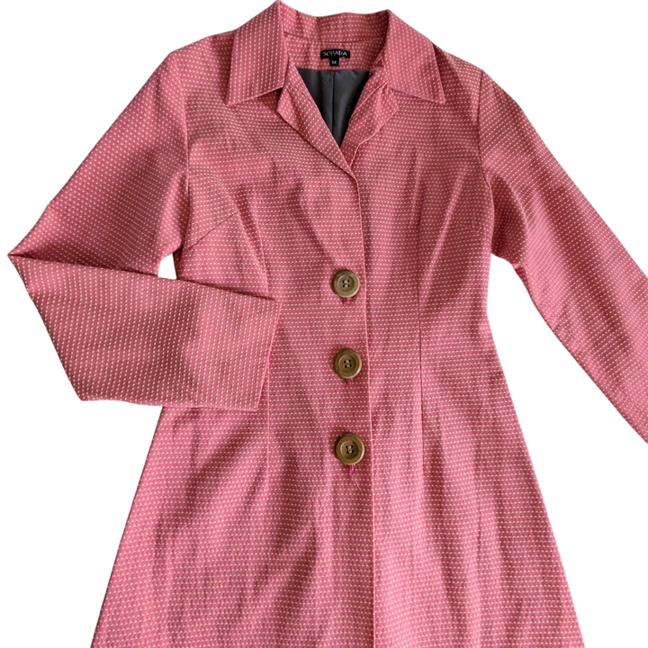 Sofada Pink Coat Size Medium