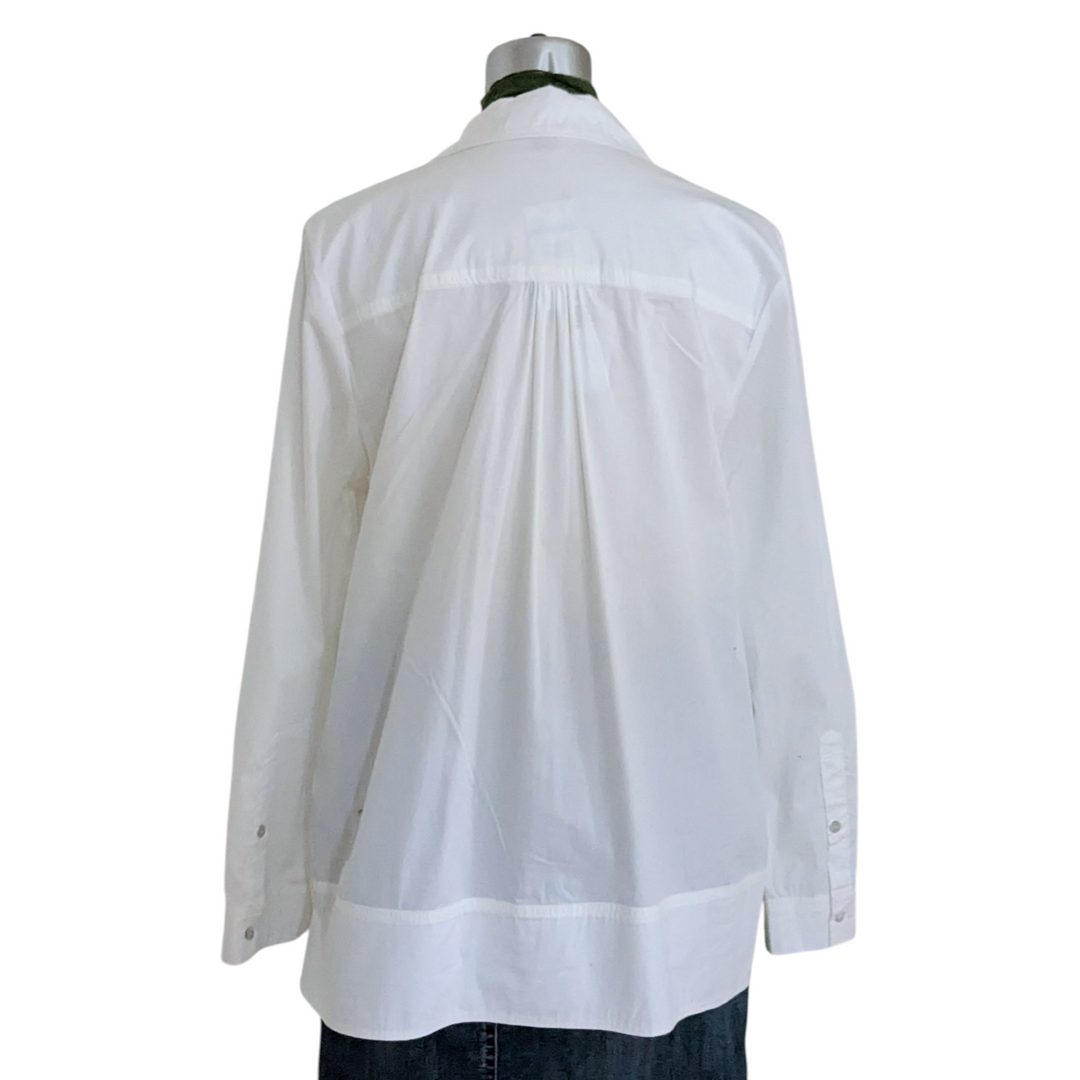 Nine West Woven Tunic Shirt Size XL