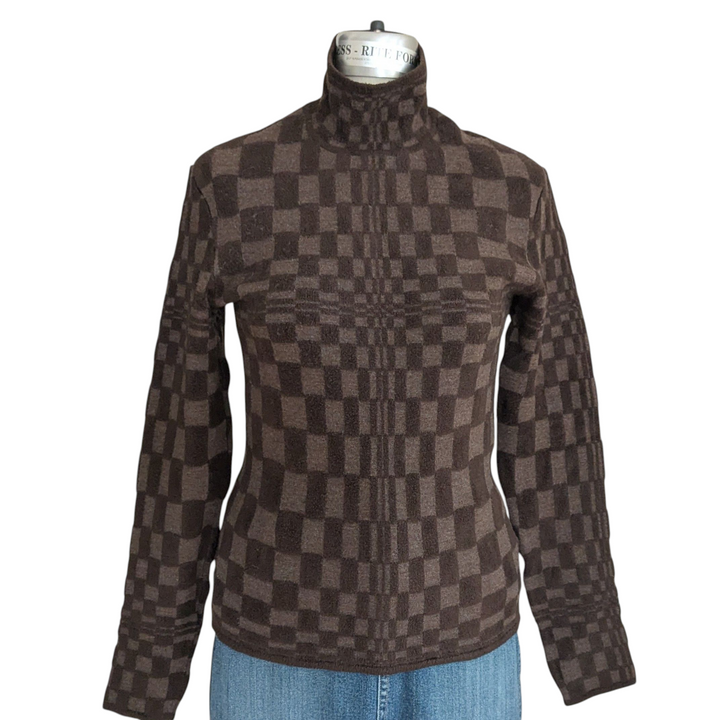 Thierry Mugler Turtleneck Sweater Size Small