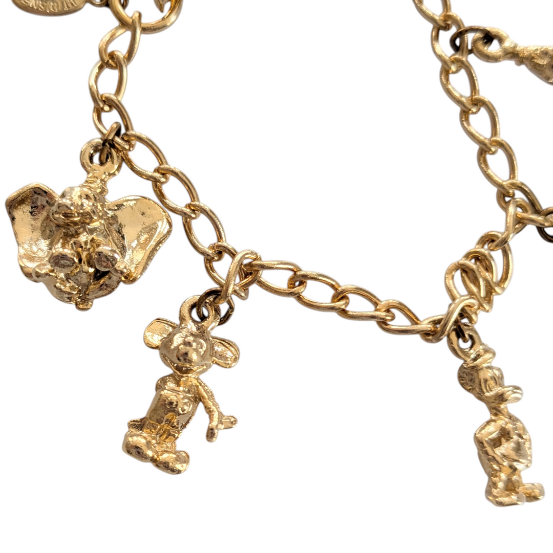Walt Disney Productions Kids Charm Bracelet