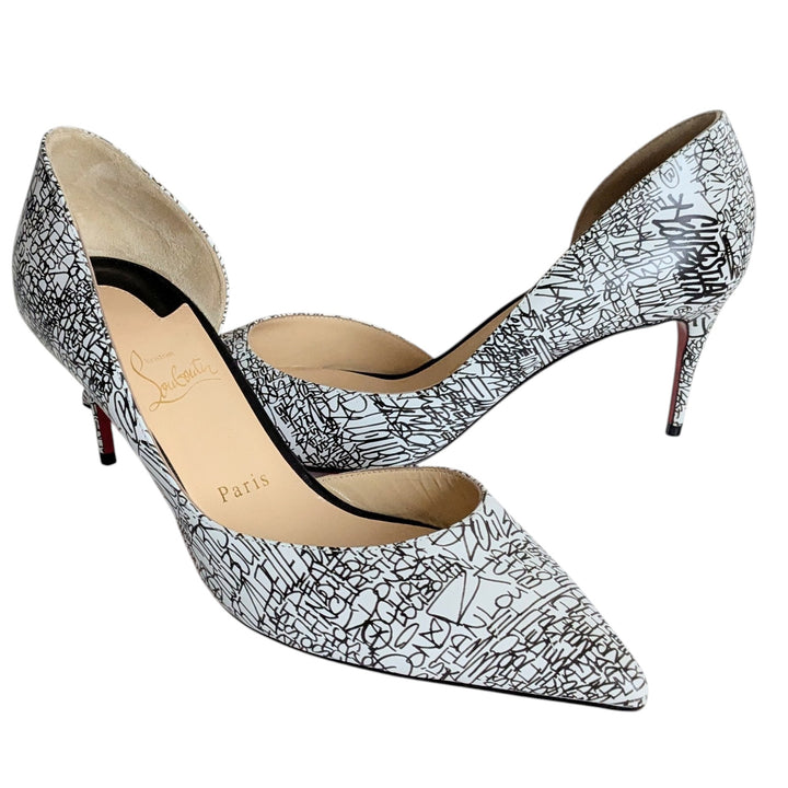 Christian Louboutin Iriza 70 D'Orsay Pumps Size 39.5