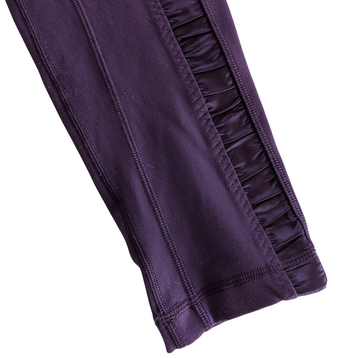 Lululemon Ruched Leggings Purple Size 8