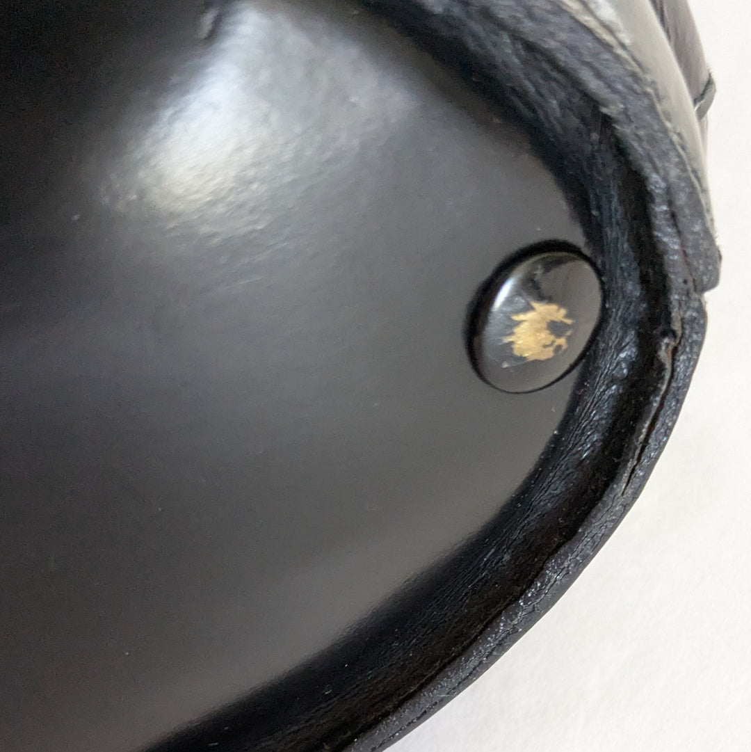 Furla Black Leather Tote Bag