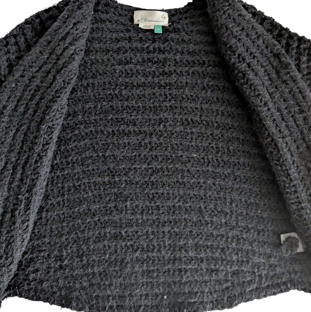 By Anthropologie Knit Bolero Jacket Size 1X
