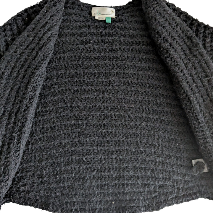 By Anthropologie Knit Bolero Jacket Size 1X