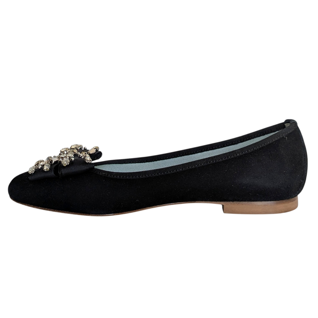 Sermoneta Gloves Suede Ballet Flats Size 36