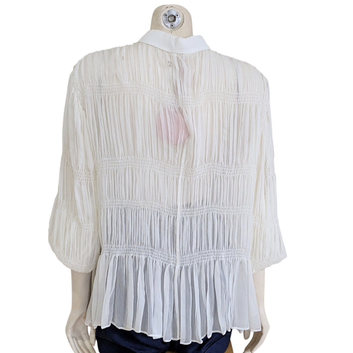 Alexis Ulla Marie Sheer Silk Blouse