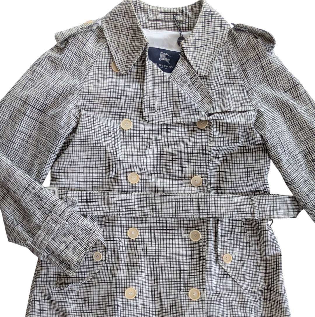 Burberry Cotton Trench Coat Size 4