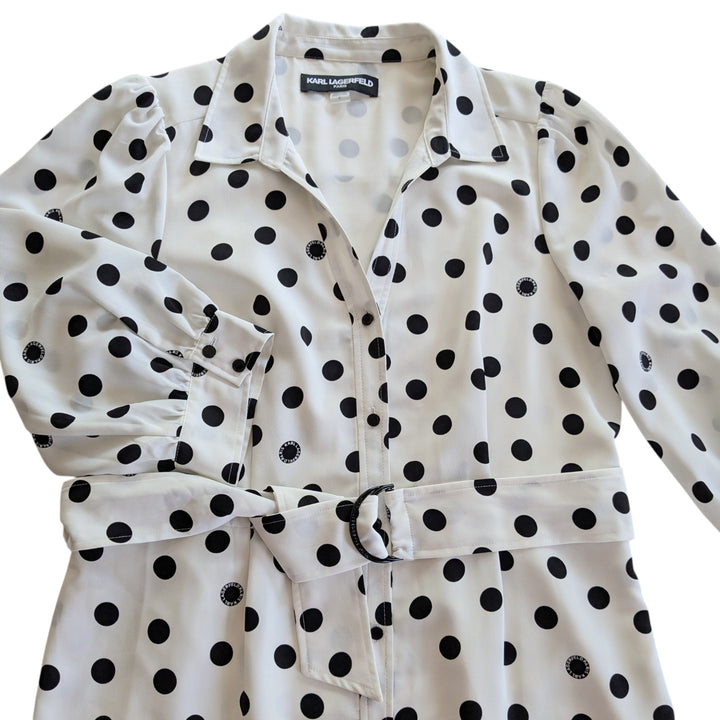 Karl Lagerfeld Paris Shirt Dress Size 12