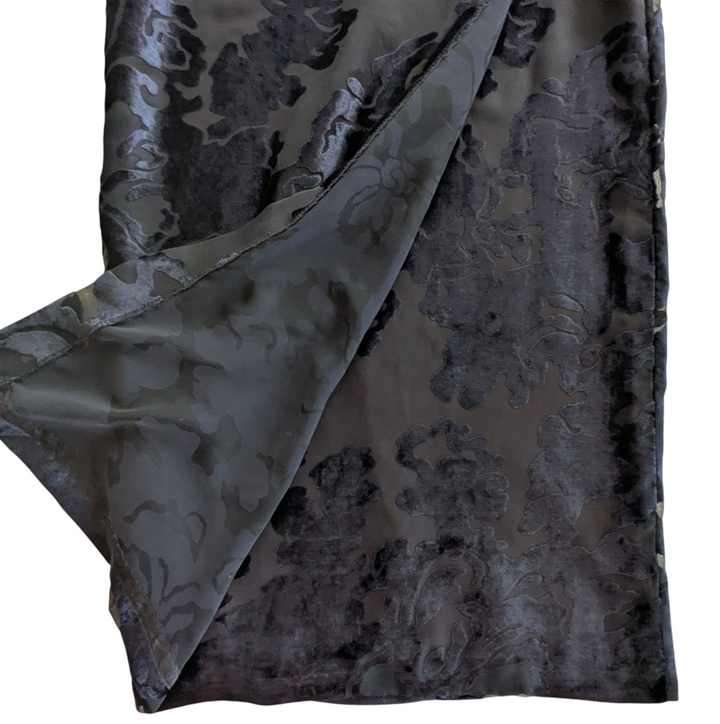 Rafaella Vintage Burn Out Velvet Maxi Skirt Size 8