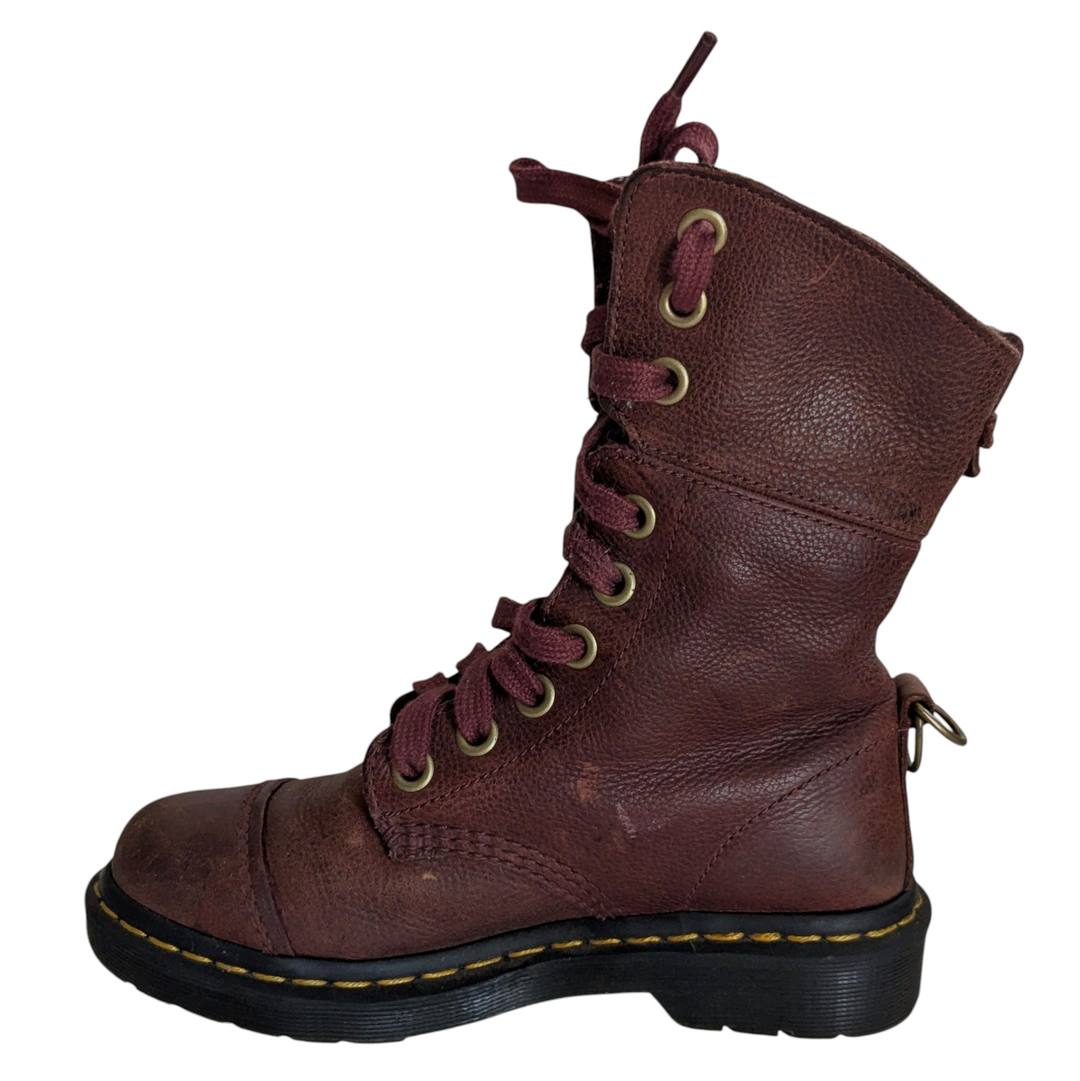 Dr Martens Aimilita Combat Boots Size 8