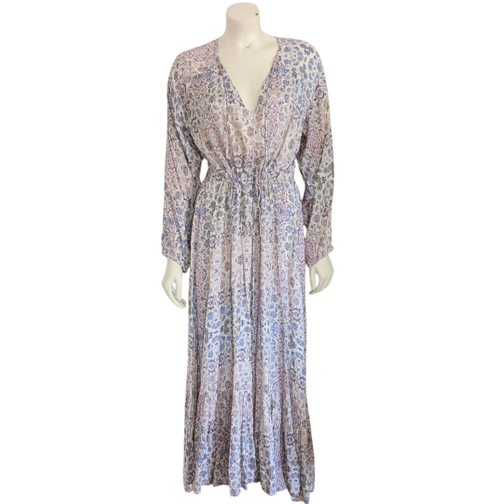 Roller Rabbit Odila Odaya Tiered Maxi Dress Size XL NWT