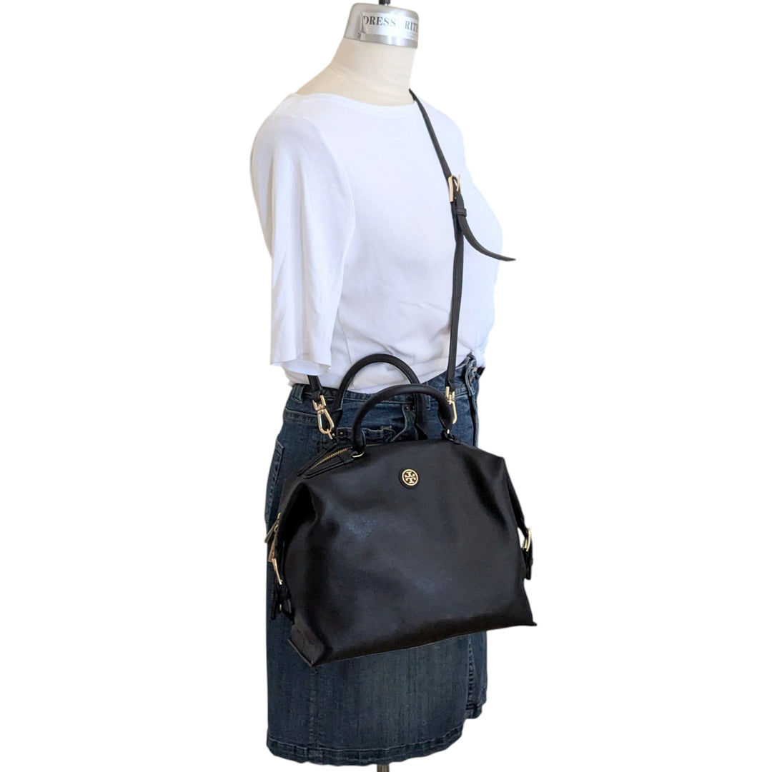 Tory Burch Saffiano Leather Satchel