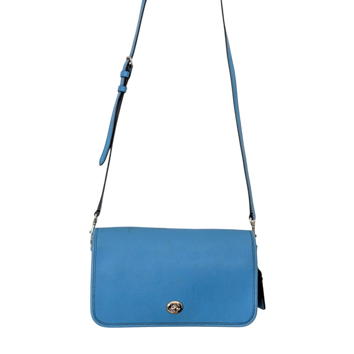 Coach Blue Leather Crossbody