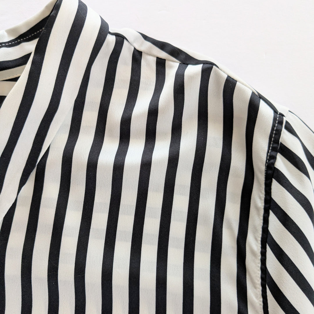 Rebel Striped Button Up Shirt Size 3X