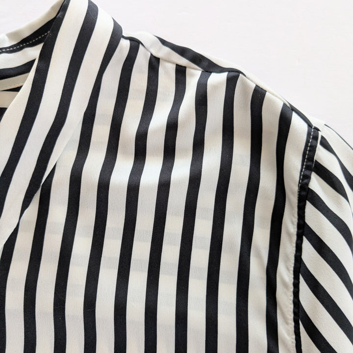 Rebel Striped Button Up Shirt Size 3X