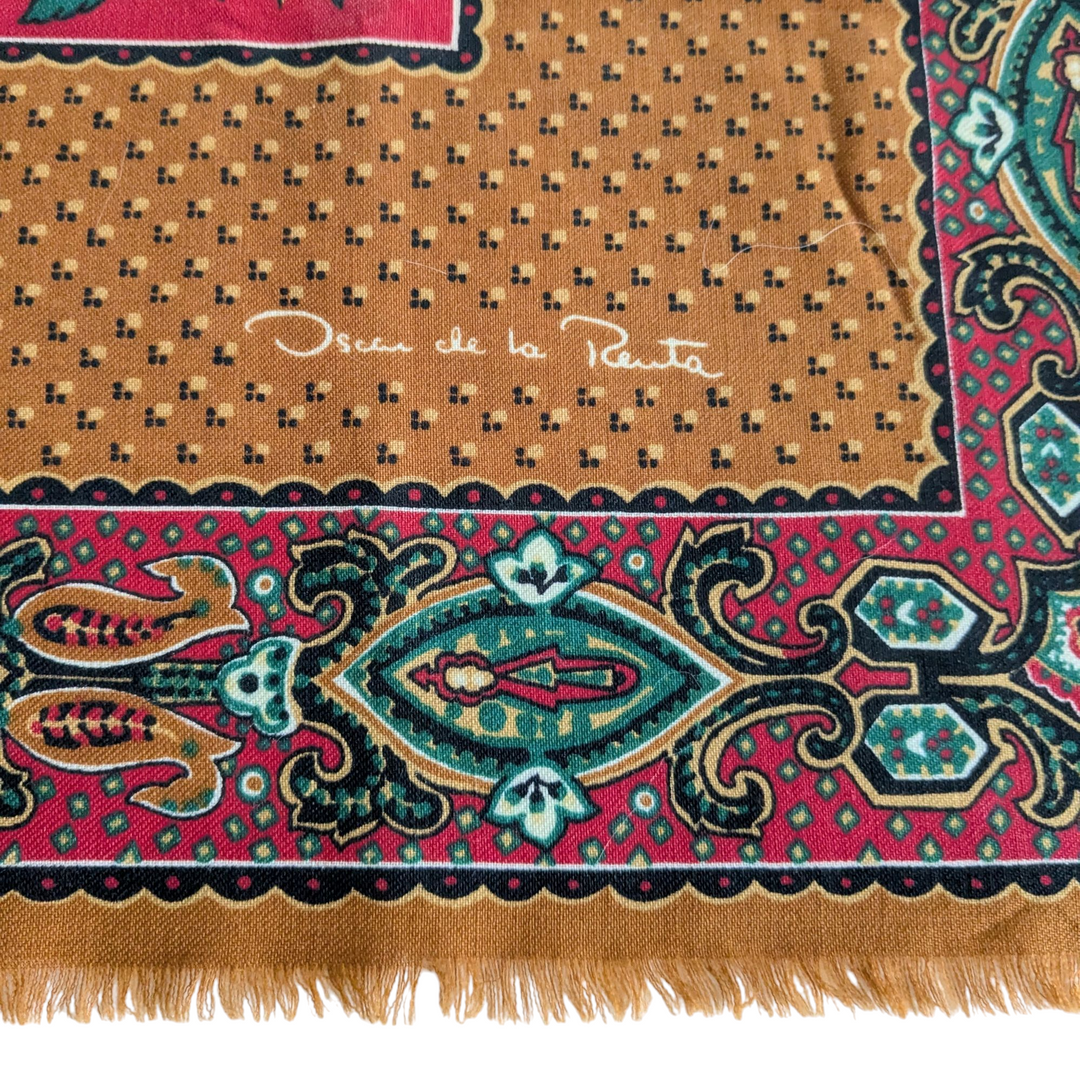 Oscar de la Renta Square Scarf