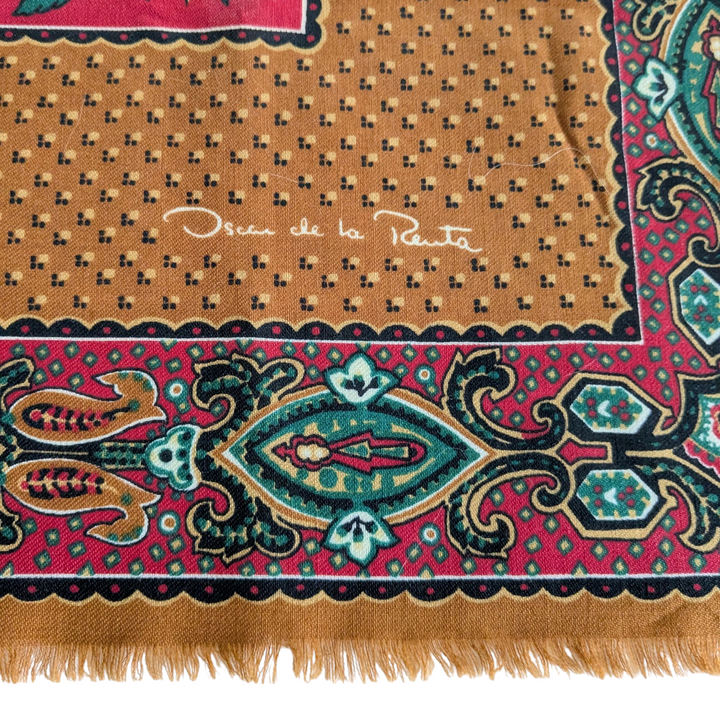 Oscar de la Renta Square Scarf