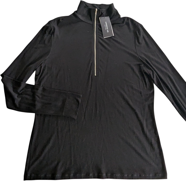 Lafayette 148 Half Zip Sweater Size XL