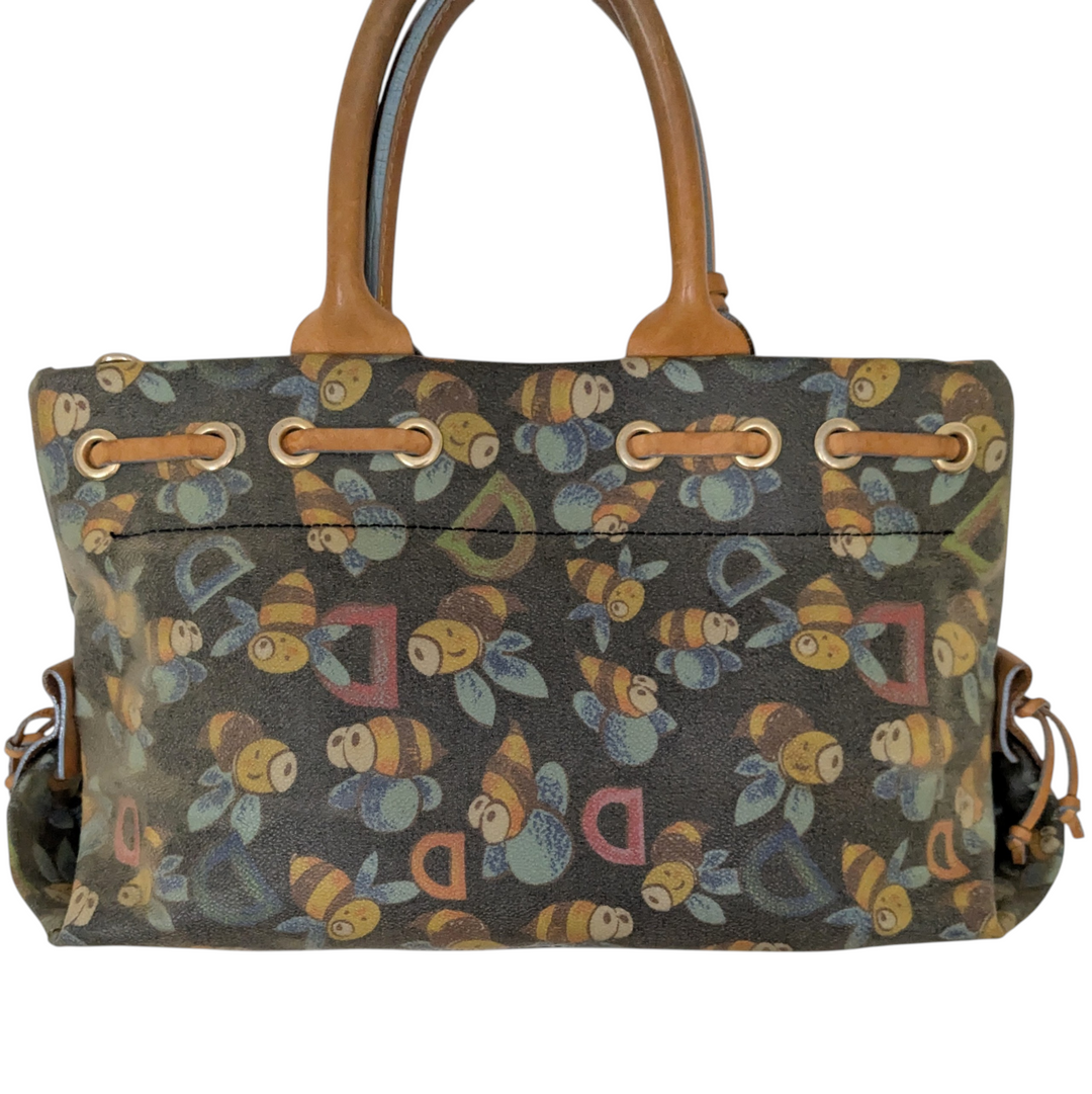 Dooney & Bourke Bumble Bee Print Satchel