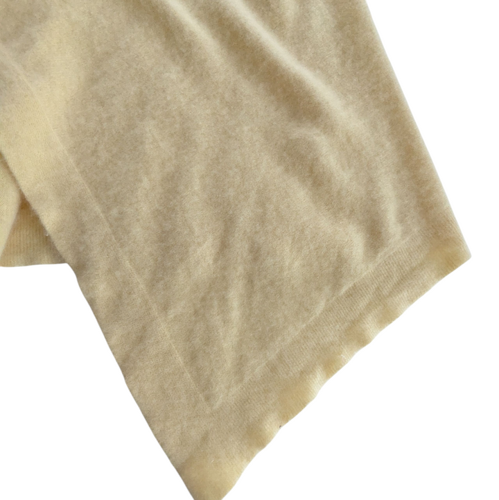 Kinross Yellow Cashmere Sweater Set Size Small