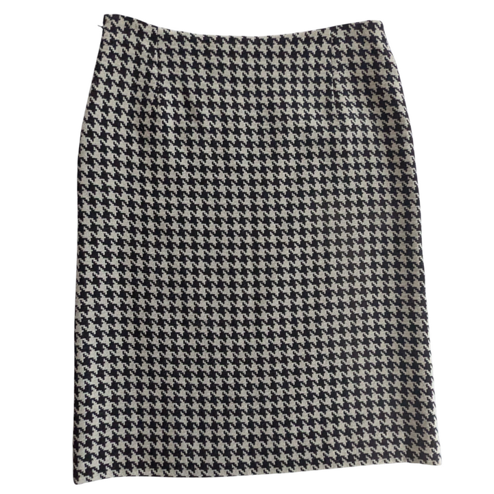 MaxMara Houndstooth Pencil Skirt Size 6