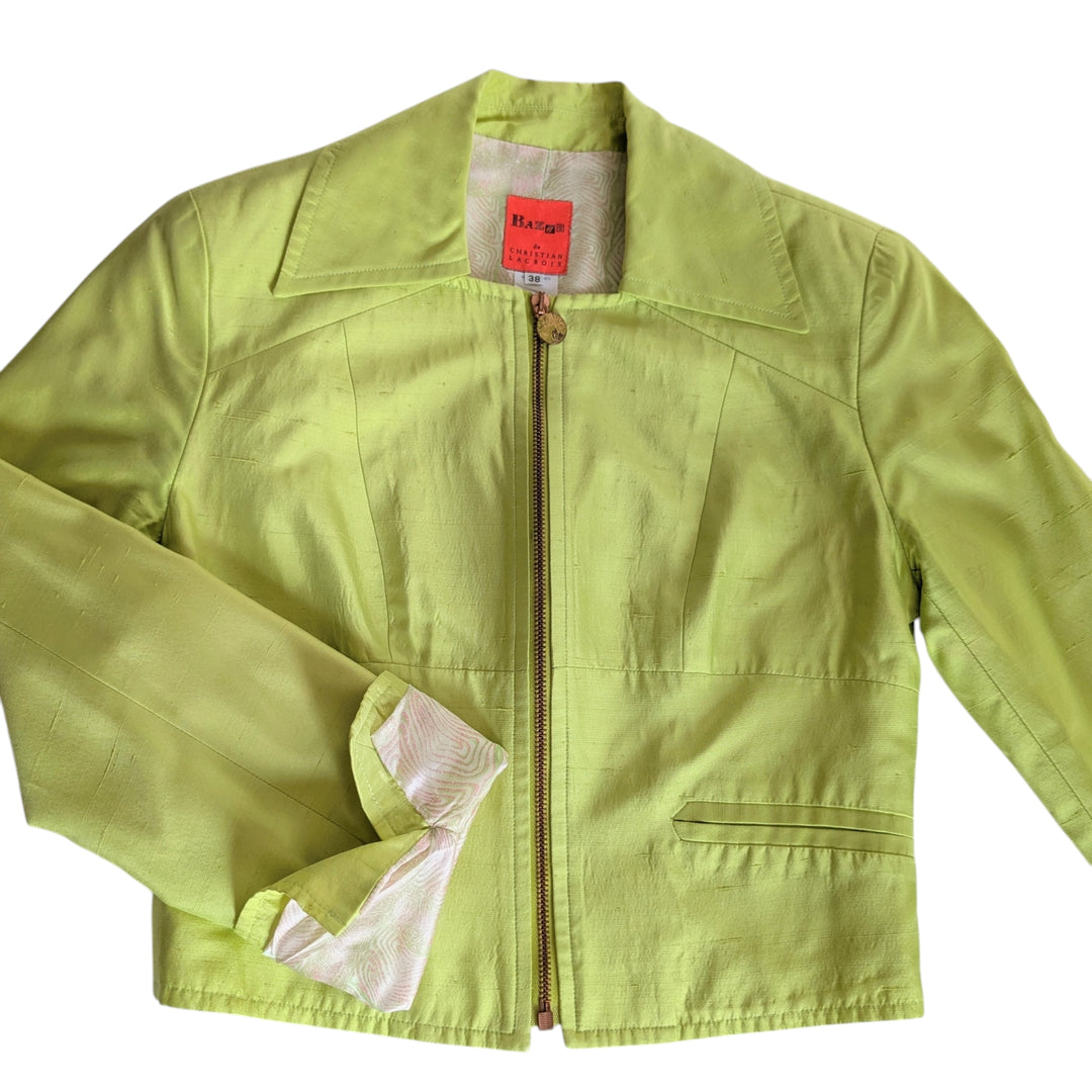 Bazar by Christian Lacroix Vintage Cropped Blazer