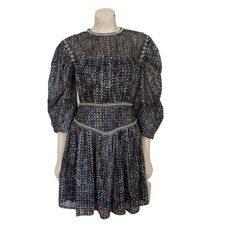 Maje Sequin Embellished Cocktail Dress Size 36/6