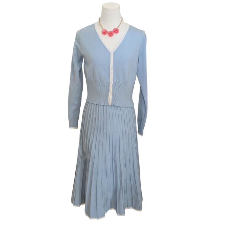 2 Piece Knit Dress Set Size Small