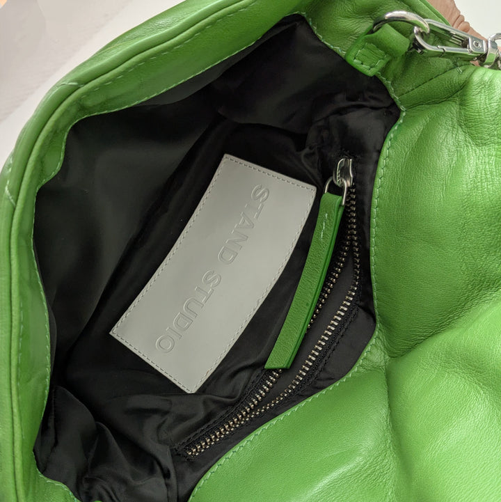 Stand Studio Leather Convertible Puffer Bag
