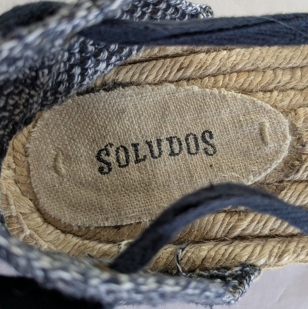 Soludos Denim Espadrilles Size 10