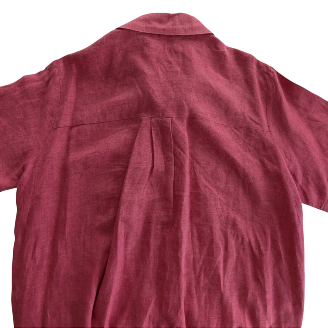 Eileen Fisher Linen Shirt Dress Size Large