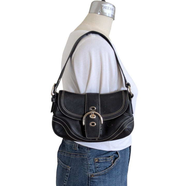 Coach Soho Leather Shoulder Bag 10909