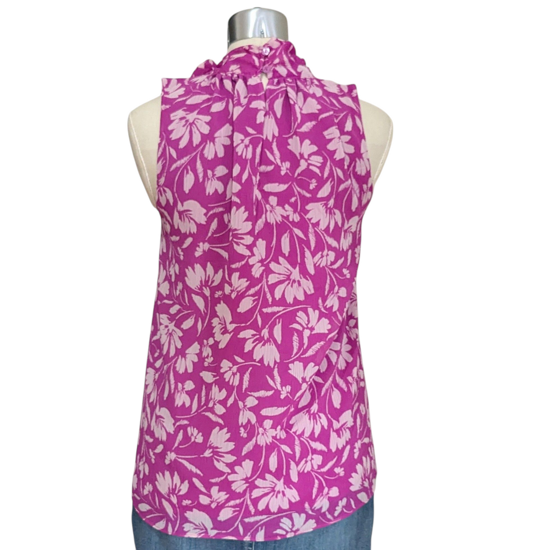 Ann Taylor Factory Sleeveless Blouse Size XL